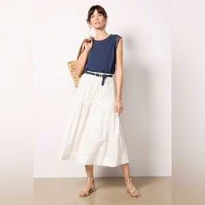 Evereve Penelope Eyelet Trim Tank